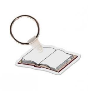 Open Book Soft Vinyl Keychain