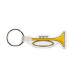 Trumpet Vinyl Key Tag