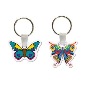 Butterfly Soft Vinyl Key Chain