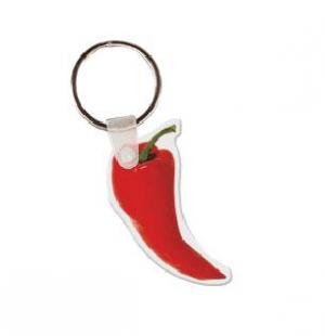 Chili Pepper Soft Vinyl Key Tag