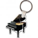 Baby Grand Piano Soft Vinyl Key Tag