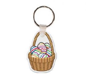 Easter Basket Soft Vinyl Keychain