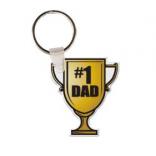 Father's Day Trophy Vinyl Key Tag