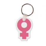 Female Symbol Vinyl Key Tag