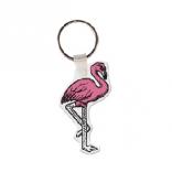 Flamingo Soft Vinyl Key Tag