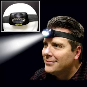 LED Head Lamp with Elastic Strap 