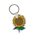 Sunflower Soft Vinyl Key Tag