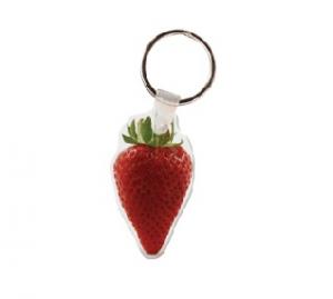 Strawberry Soft Vinyl Keychain