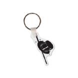 Top Hat and Cane Soft Vinyl Keychain