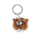 Tiger Head Soft Vinyl Keychain