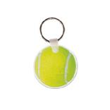 Tennis Ball Soft Vinyl Keychain