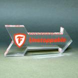 Arrow Shaped Acrylic Award/Paperweight 