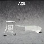 Axe Shaped Acrylic Award/Paperweight 