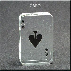 Playing Card Shaped Acrylic Award/Paperweight 