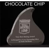 Chocolate Chip Shaped Acrylic Award/Paperweight 