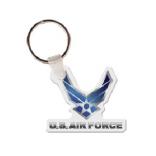 Air Force Logo Soft Vinyl Keychain