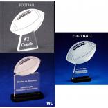 Football Shaped Acrylic Award/Paperweight