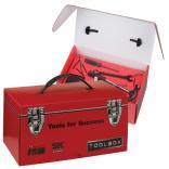 Toolbox Style Cardboard Gift Box w/ Plastic Handle