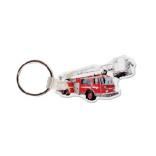 Fire Truck #2 Soft Vinyl Keychain