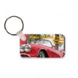 Rectangle with Rounded Corners #2 Soft Vinyl Keychain