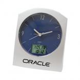 Global Desk Alarm Clock with Time Zone Display 