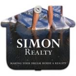 House Shaped Window Sign with Suction Cup 