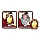 3 x 3.5 Oval Picture Frame Magnet 