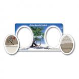 7 x 4 Double Punch Magnetic Picture Frame 