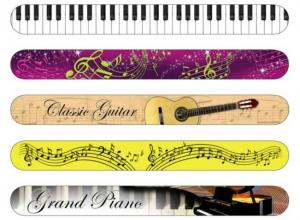 Music Themed Full Color Nail File