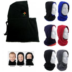 Reversible Neck Warmer with Hat 