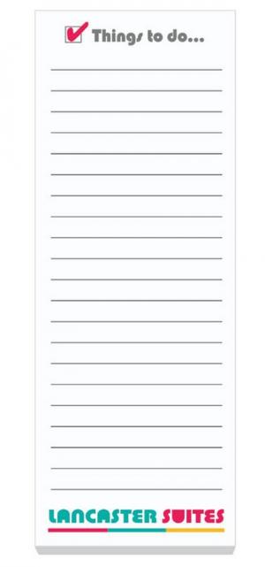 3&quot; x 8&quot; 25 Sheet Bic Adhesive Note Pad