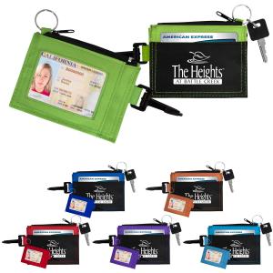 Clip-On Travel Carabiner Wallet 