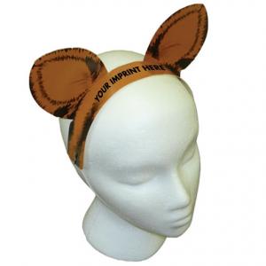 Tiger Ears Paper Hat W/Elastic Band