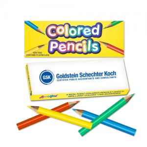 4 Pack Kids Colored Pencils