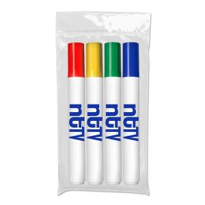Washable Marker Four Pack