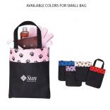 Puppy Paw Print Tote Bags
