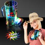 16 Oz. Cowboy Boot Shaped Rainbow Light Up Mug 