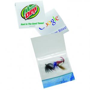 Matchbook with 3 Fly Fishing Lures