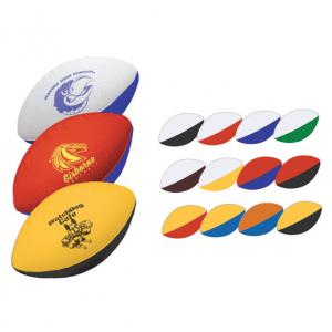7&quot; Two Toned Colorful Foam Football