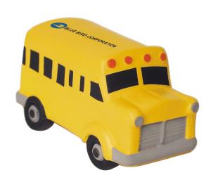 School Bus Shaped Stress Reliever