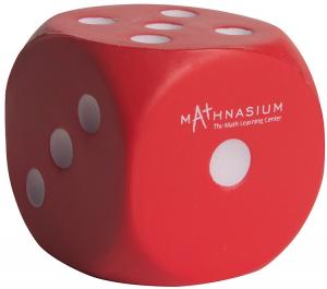 Dice Shaped Stress Reliever