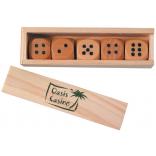 Boxed Wooden Dice