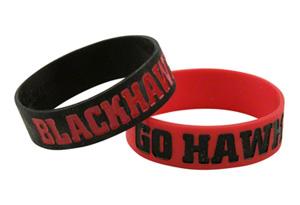 Custom 3/4&quot; Thick Silicone Wristband 