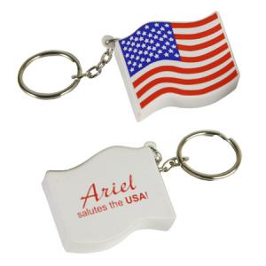 US Flag Key Chain Stress Reliever
