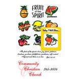 "Fruit Of The Spirit" Themed Mood Magnet