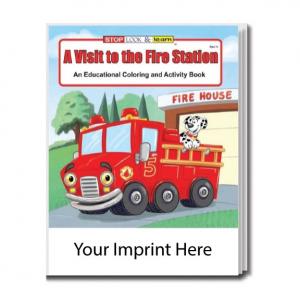 &quot;A Visit To The Fire Station&quot; Coloring Book