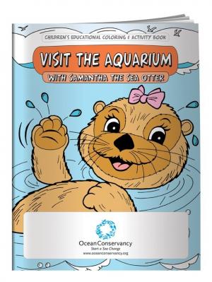 &quot;Visit The Aquarium&quot; Coloring Book
