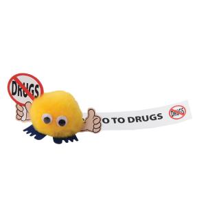 No Drugs Sign Holding Weepul
