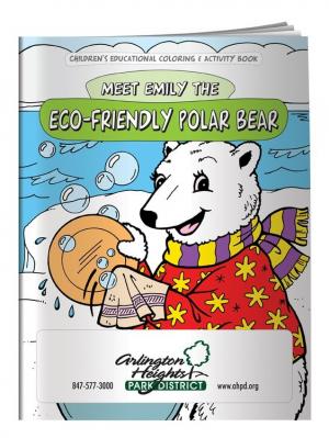 &quot;Eco-Friendly Polar Bear&quot; Coloring Book