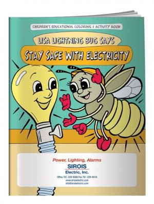 &quot;Stay Safe With Electricity&quot; Coloring Book